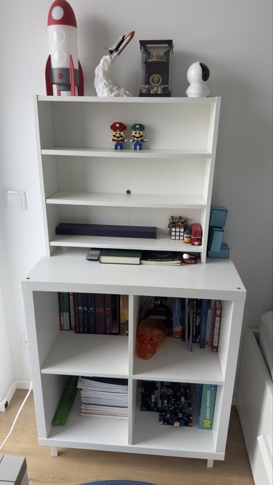 Estante com 4 modulos + modulo adicional