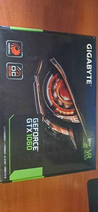Відеокарта Gigabyte GTX 1060 Windforce OC GDRR5,3GB 192 bit, PCI-E 3.0