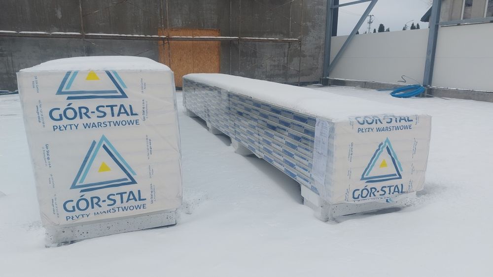 Płyta warstwowa scienna 100mm NOWA