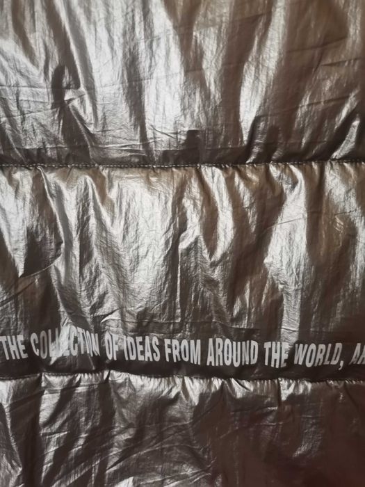 Srebrna kamizelka asymetryczna