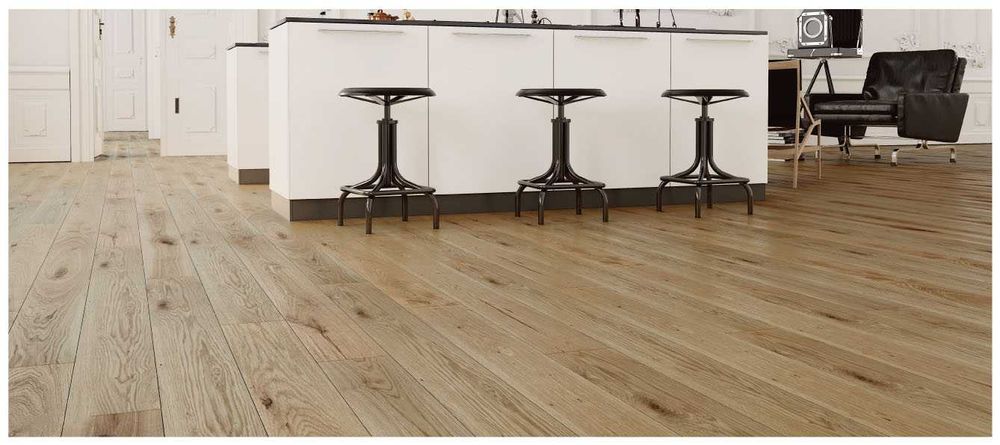 Deska podłogowa DĘBOWA,parkiet -warstwowa/lita, lakierowana,olejowana