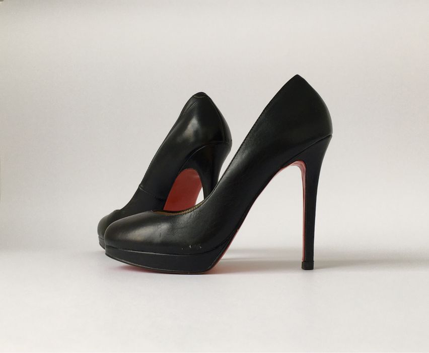 Szpilki / czółenka / buty na wysokim obcasie czarne 3i r. 36