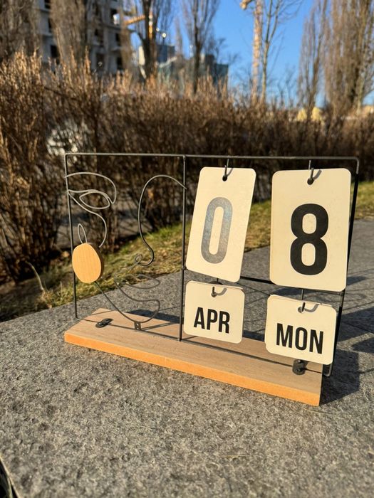 Kalendarz na stojąco