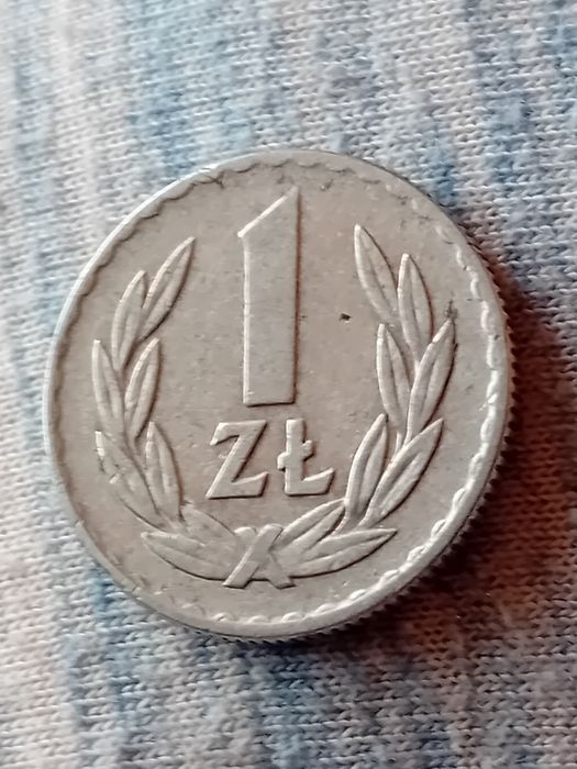 Moneta PRL 1 zł 1967 r