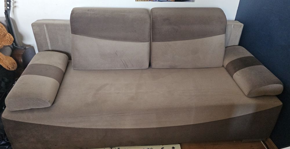 Sofa rozkładana z funkcją spania