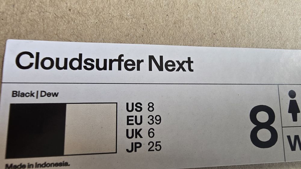 ON cloudsurfer next wmn 39 buty do biegania nowe