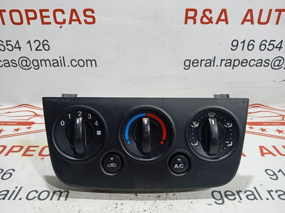 Painel Controle de Rádio Climatronic Sofagem Ford Fiesta 5 V Original
