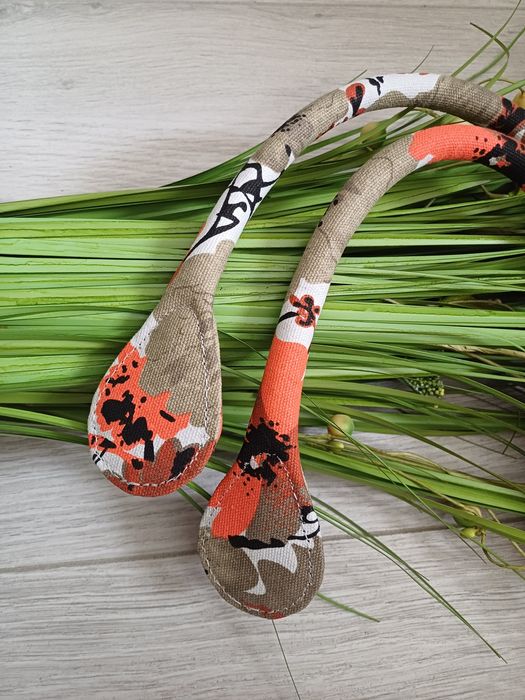 Krótkie uchwyty w kolorowe maki do torebki O Bag Mini