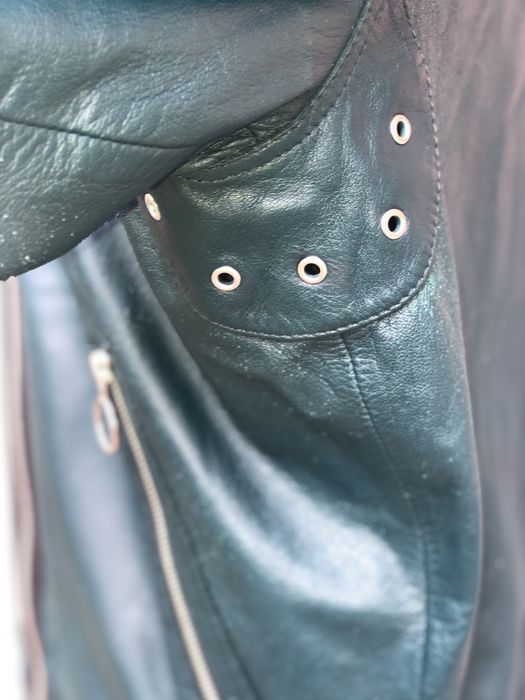 Кожаная  мужская куртка Diesel L-Pins-A Jacket Оригинал Осенняя Винтаж