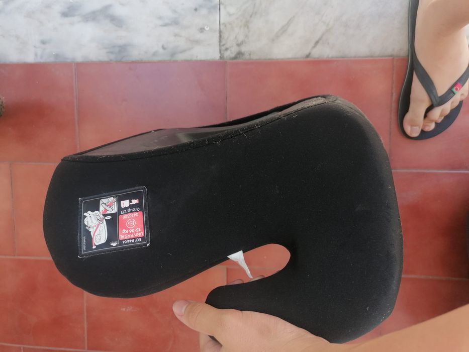 Cadeira de carro para crianças.