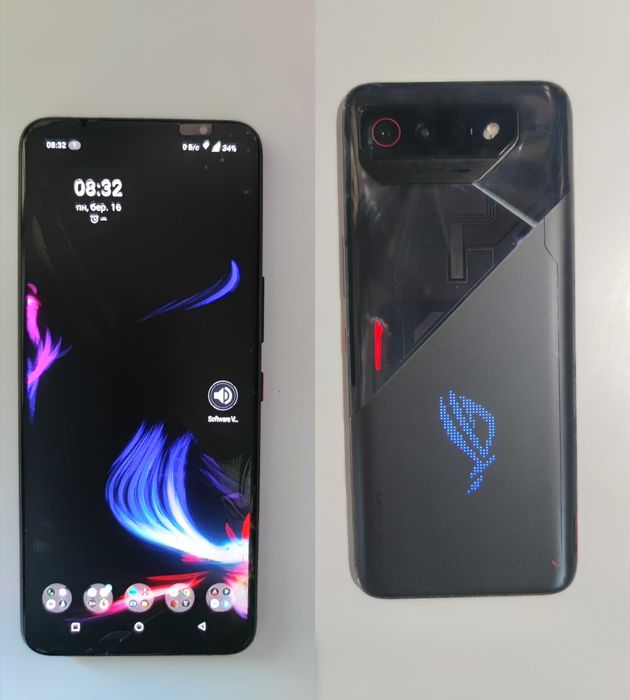 Asus ROG phone 7 series  12/256 2sim NFC , 5G Aндроїд 15 (офіційний)  !!! Читайте все в опису!!!