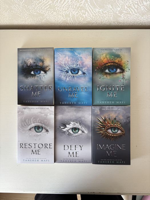Серия "Shatter me " на английскна