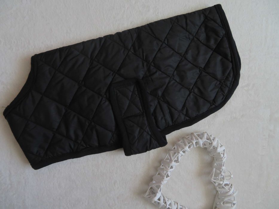 NOWE super pikowane granatowe ubranko dla małego średniego psa,  S M