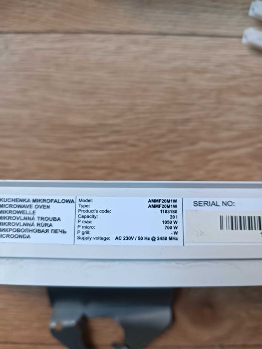 Mikrofalówka części