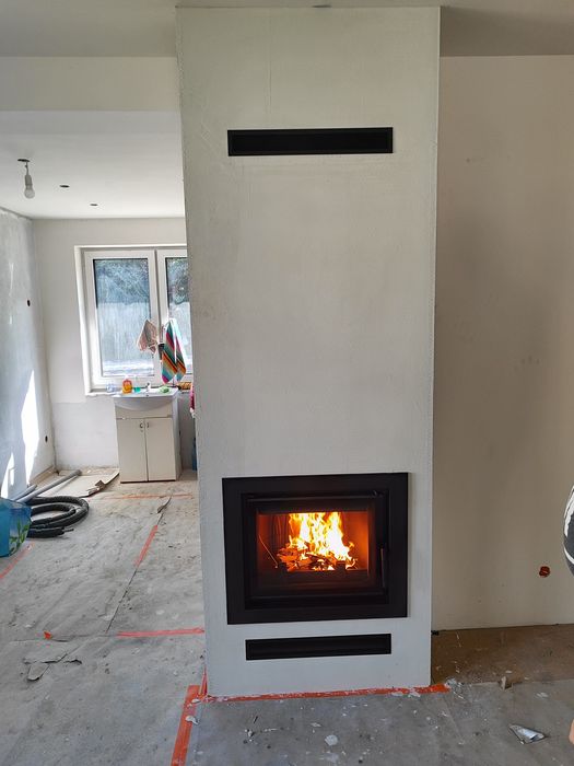 Kominek nowoczesny Antek deco 10 kw z montażem