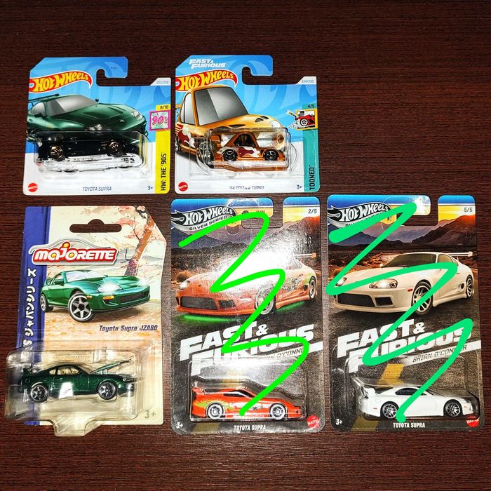 Hot Wheels Fast & Furious ミニカーセット Коллекционный набор машинок Hot Wheels Fast & Furious Форсаж 5 шт