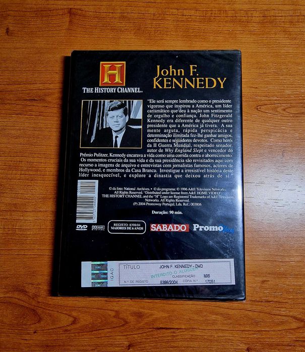 KENNEDY - Mini série Completa (Martin Sheen) OFERTA Documentário NOVO