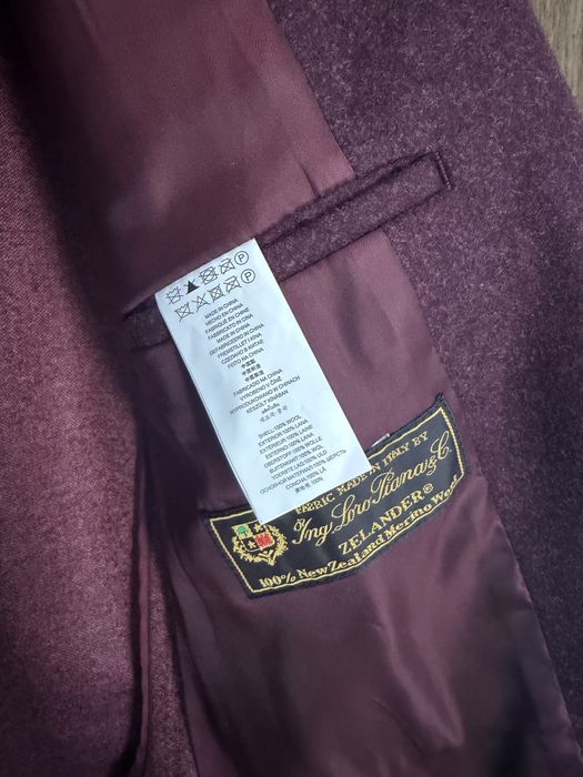 Burgundowa marynarka męska Michael Kors, 42R/52