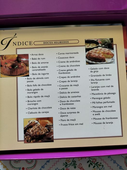 Receitas de doces