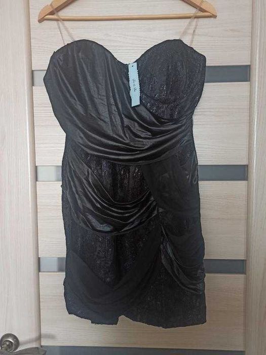 Коктейльное платье Do & Be модель Grande размер M чёрный цвет