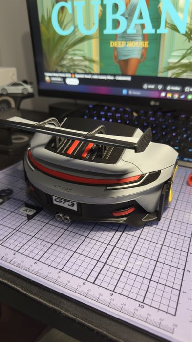 Chaveiro Traseira Porsche Gt3 RS