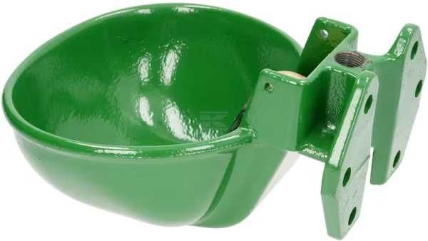 Poidło miskowe żeliwne, z zaworem rurowym, dla bydła i koni, 2,5L