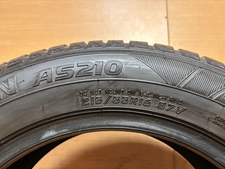 215/55 R 16 Falken EuroAll Season AS210 2022рік Всесезонні шини пара