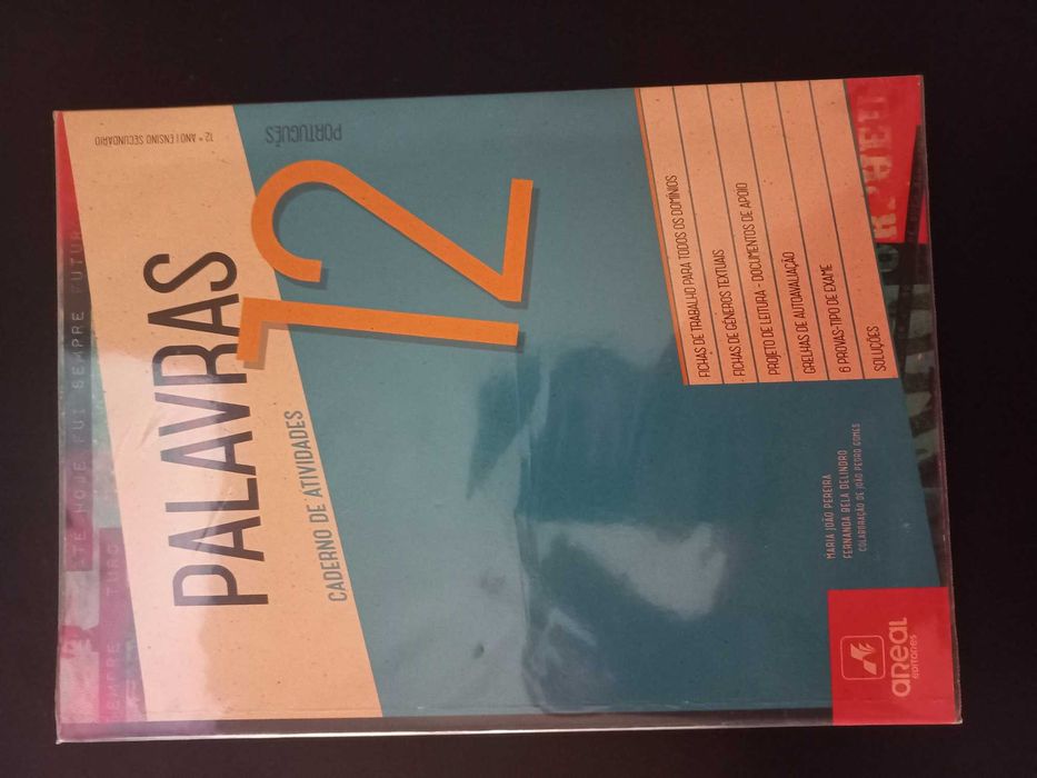 Livro de português 12º ano - PALAVRAS Caderno de atividades