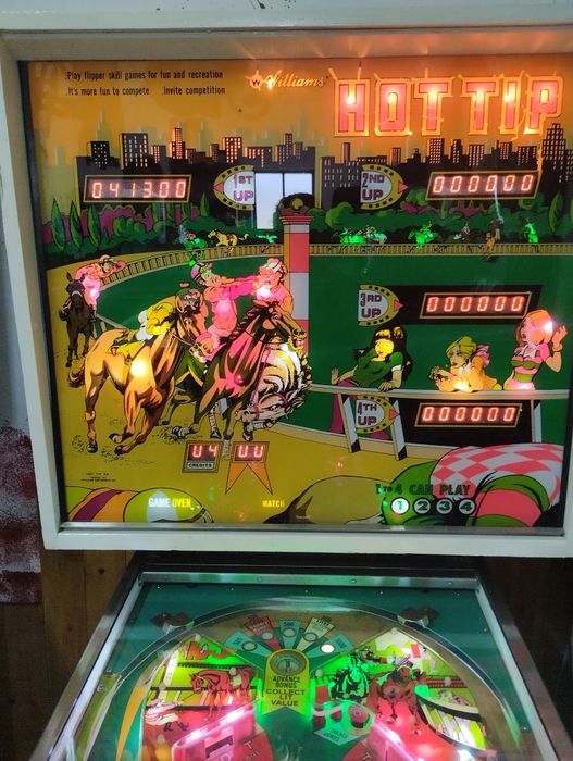 Máquina de flipper pinballs