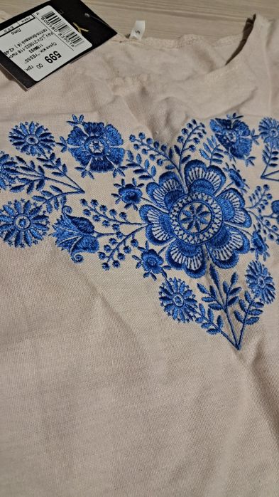 Плаття машинна вишивка