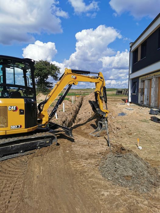 Koparka Usługi koparką Jastrowie Sypniewo Okonek Lotyń i okolice