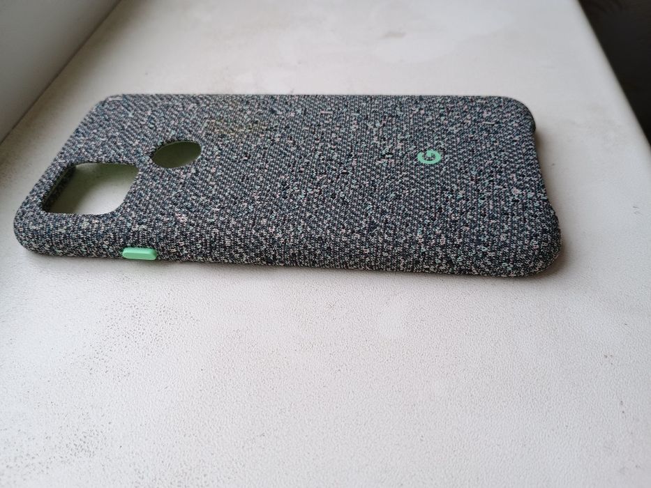 Чехол для Google Pixel 4a (5G) - Fabric оригинал чёрный