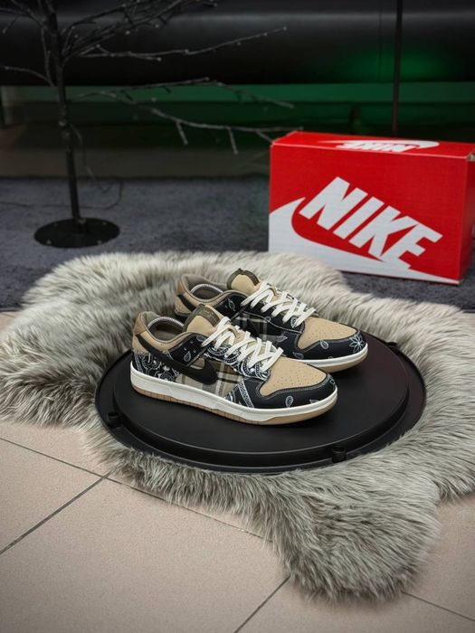 ТОП! Кросівки Кросівки Nike SB Dunk Low x Travis Scott 41 42 43 44 45