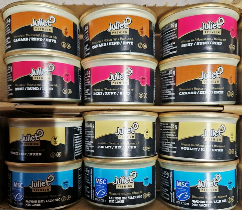 Musy dla kota 96 sztuk x 85 gram Premium