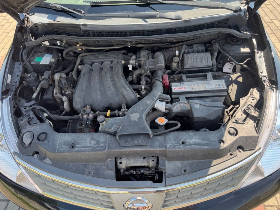 Nissan Tiida Versa 1.8 Benz/Gaz Automat 2007 rok