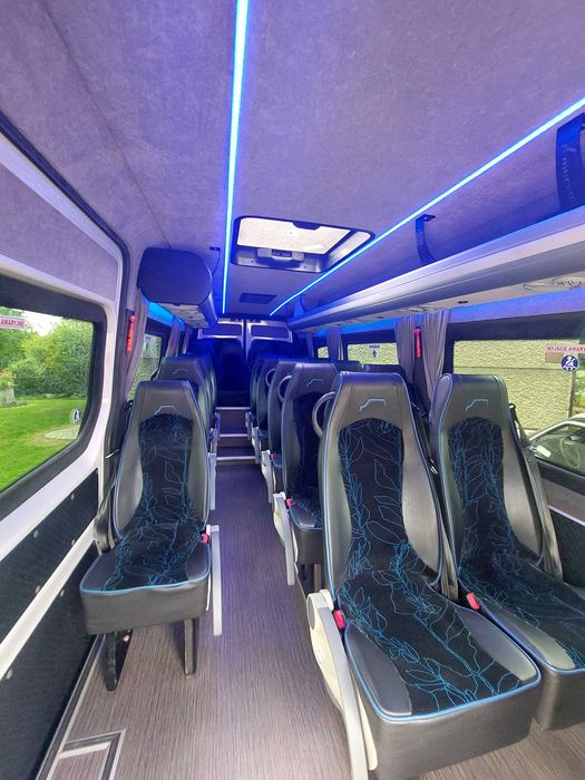 Wynajem BUS 19 osób. Wesela Przewóz osób Transport osobowy Gate BUS