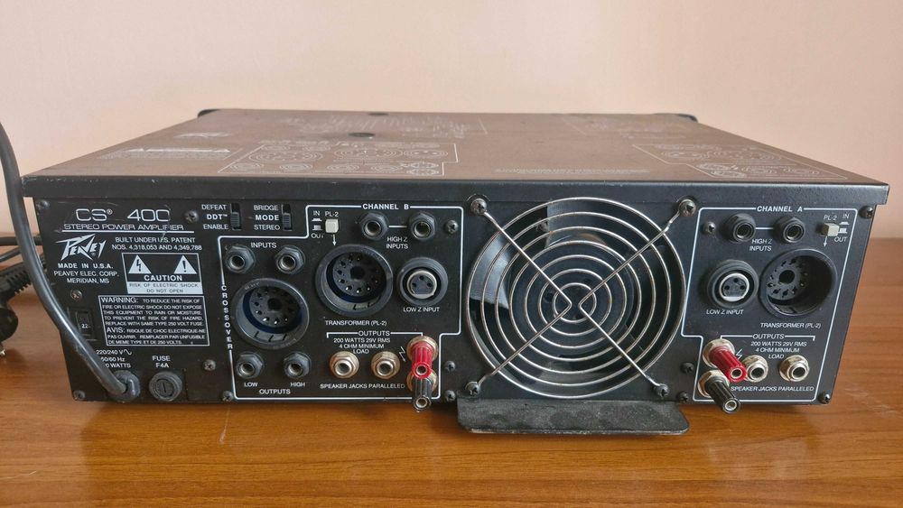 Підсилювач Peavey CS 400 Stereo Power Amplifier / Made in USA