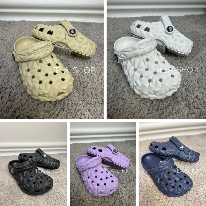 Crocs Classic Geometric Kids Clog дитячі крокси на дівчинку