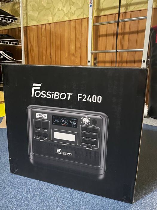 Зарядна станція Fossibot F2400, 2400 Вт, 2048 Вт/год EUНОВІ УНаявності