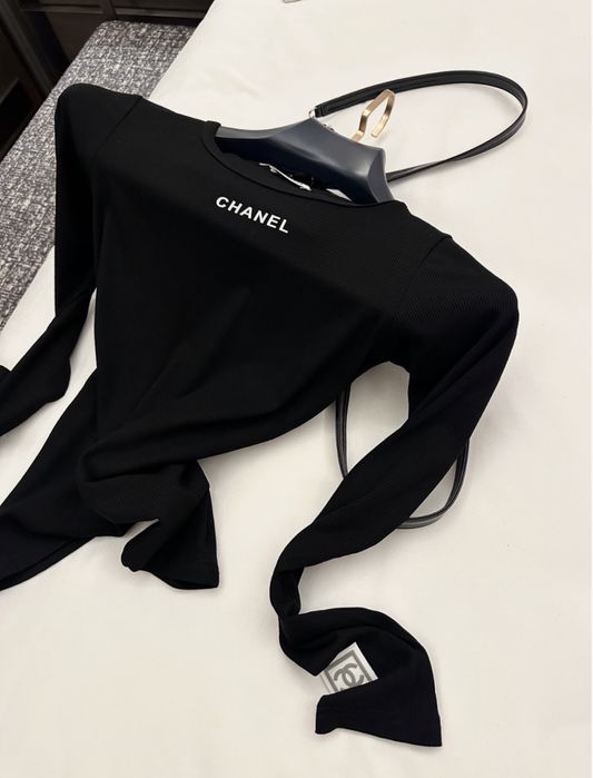 Bluzka chanel czarna gucci