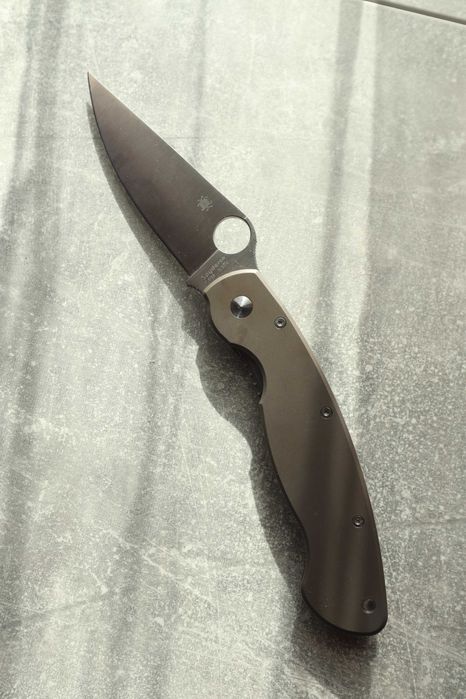 Нож Spyderco Military Titanium C36TI (китай)