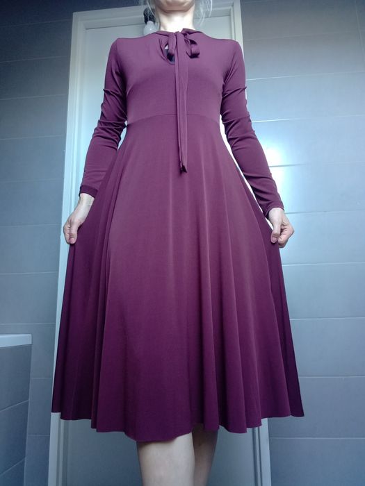 Zara elegancka sukienka biurowa