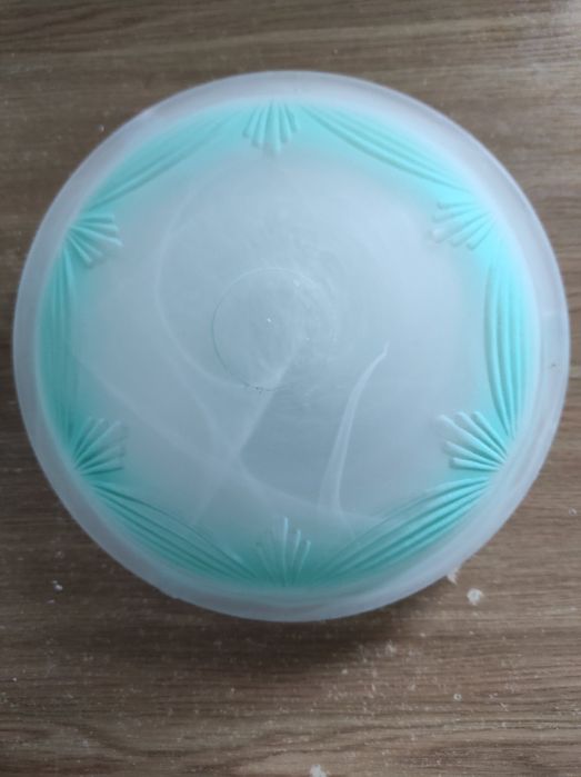 Пара скляних плафонів для люстри/бра (матове скло)