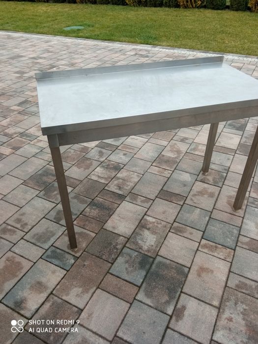 Stół z nierdzewki klasówki 120x60x85