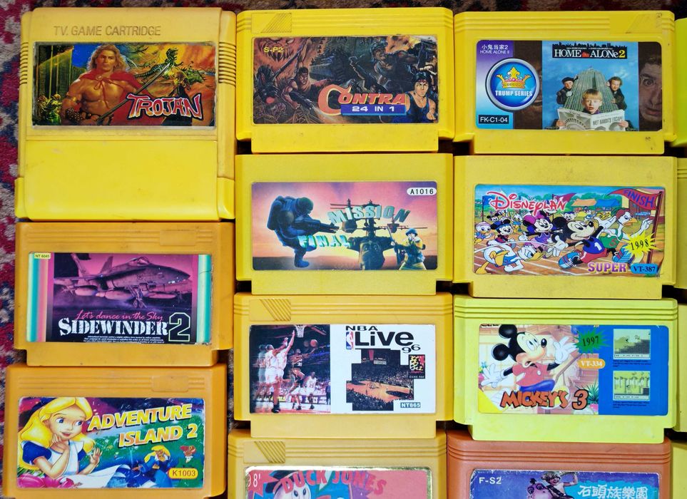 Картриджи одноигровки для Dendy 8 Bit (Денди 8 Бит)