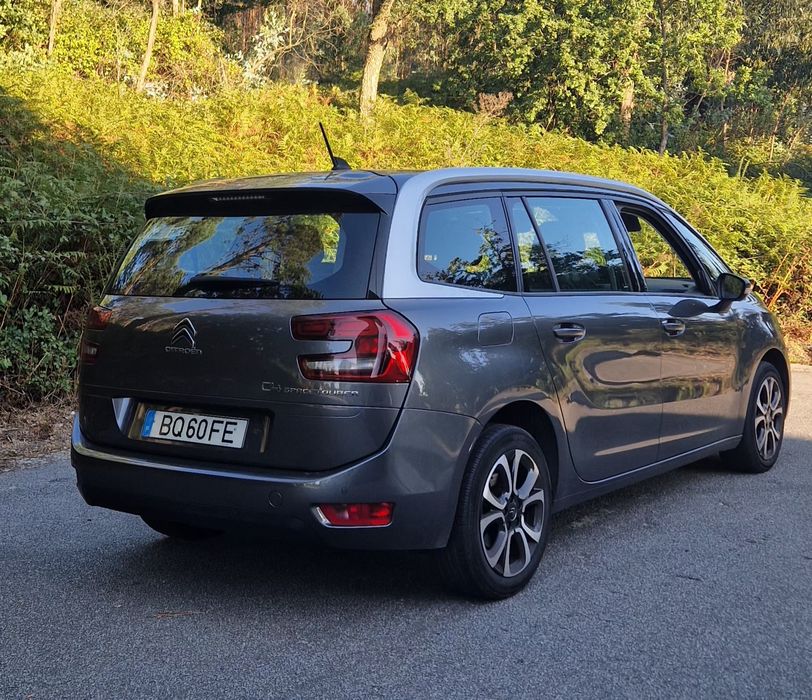 11.000€! Citroën Grand Spacetourer de 2019, 7 lugares, 1,5 HDI c/ cx automática, c/ 211 mil kms