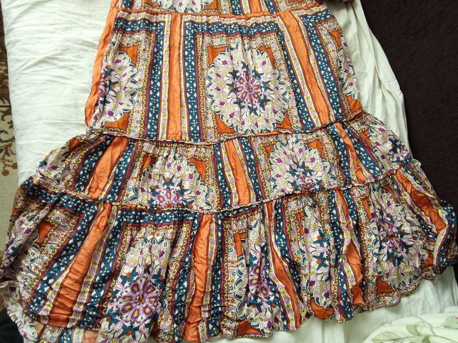 Sukienka morelowa rozmiar S, Reserved