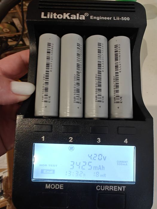 Акумулятор 18650 EVE INR18650-35V 3500mAh - 10.2A