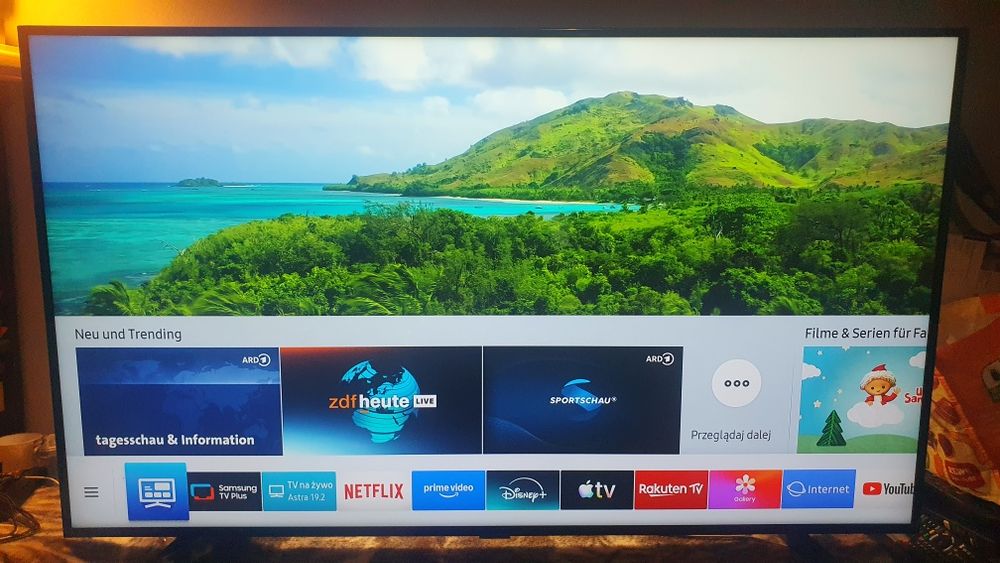 Telewizor LED Samsung 55", 4k UHD, SmartTv, Wi-Fi, Netflix, YouTube, Dvbt-2.