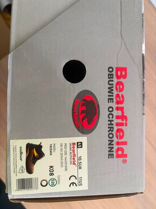 Buty s3 robocze Bearfield rozm. 45